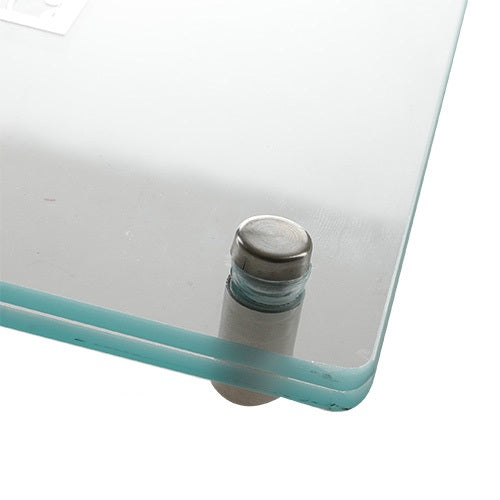 Glass Challah Tray 44*30 cm {Judaica-Tabletop-Challah Board} Manchester Judaica