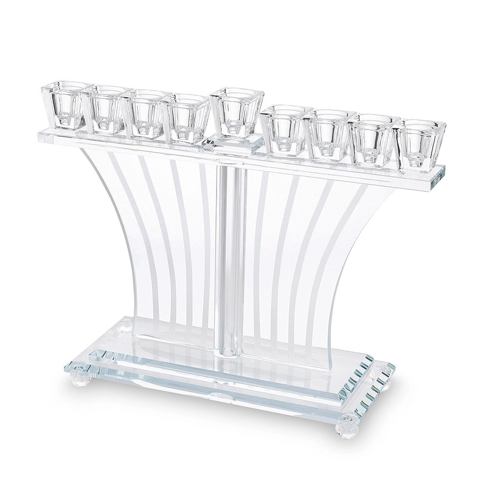 Crystal Elegant Menorah 21x27 cm