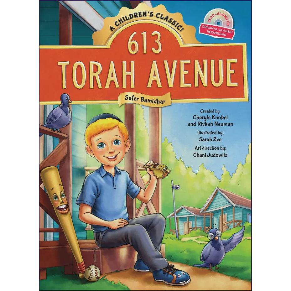 613 Torah Avenue - Bamidbar - With a read-along/music CD {Books-Kids-Kids Reading Books} Manchester Judaica