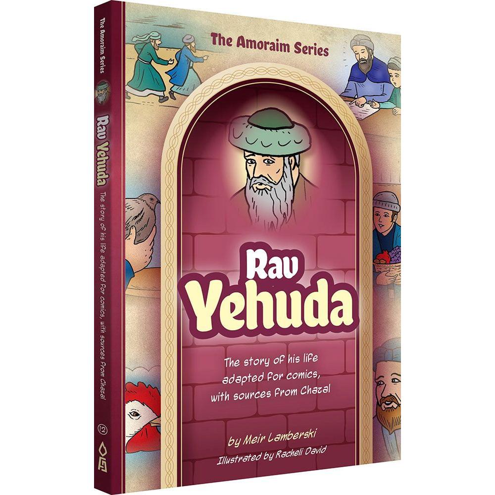 Amoraim Series: (Comic) Rav Yehuda {Books-Kids-Kids Sipurei Tzadikim} Manchester Judaica
