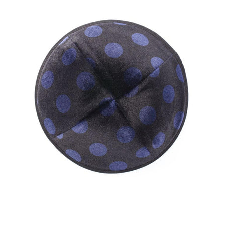 Chai Kippah - Blue Dots {Judaica-Clothing-Kappel} Manchester Judaica