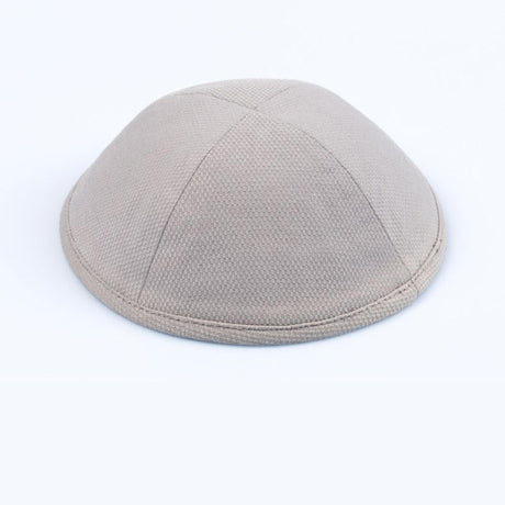 Chai Kippah - Grey {Judaica-Clothing-Kappel} Manchester Judaica