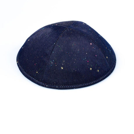 Chai Kippah - Jeans With Glitter {Judaica-Clothing-Kappel} Manchester Judaica