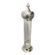 Silver dipped and plastic megillah holder {Holiday-Purim-Megilah Holder} Manchester Judaica