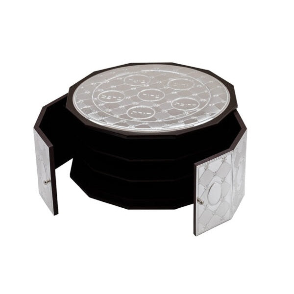 Kaareh 3 Tier {Holiday-Pesach-Ka’arah Pesach Plates} Manchester Judaica