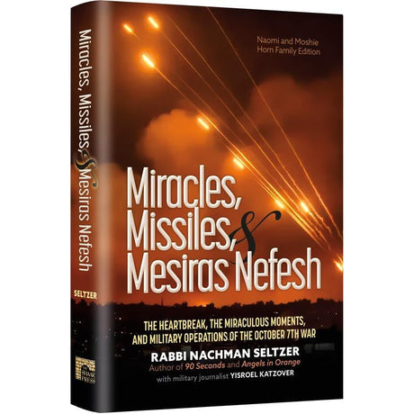 Miracles, Missiles and Mesiras Nefesh {Books-English-Emunah And Bituchon} Manchester Judaica