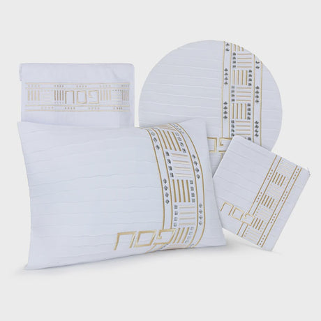 Pesach Set 691 {Holiday-Pesach-Matzah Tash & Pesach Set} Manchester Judaica
