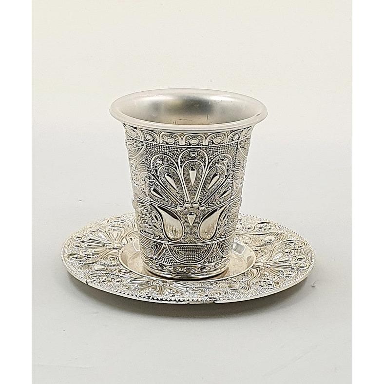 Stainless Steel Becher 818 {Judaica-Tabletop-Kiddush Cup} Manchester Judaica
