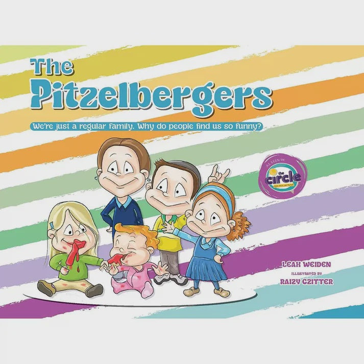 The Pitzelbergers - We're just a regular family. Why do people find us so funny? {Books-Kids-Comics} Manchester Judaica