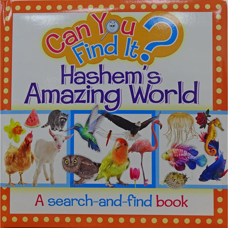 Can find it? Hashems amazing world {Books-Kids-Books for Children} Manchester Judaica