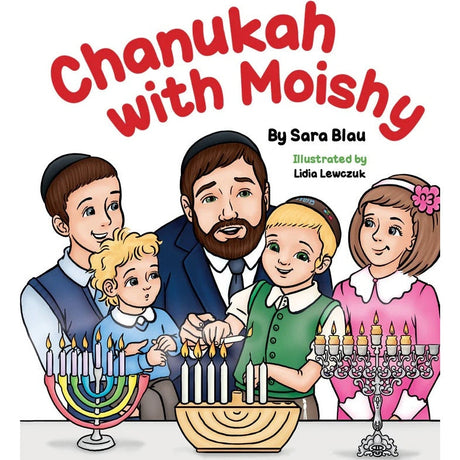Chanukah with Moishy {Holiday-Chanukah-kids books} Manchester Judaica