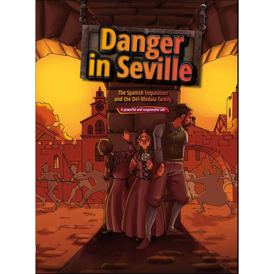 Danger in Seville - (Comic Book) {Books-Kids-Comics} Manchester Judaica