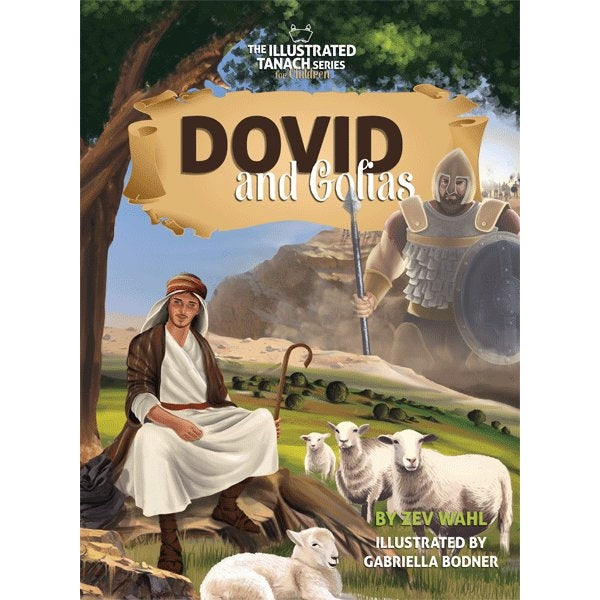 Dovid and Golias {Books-Kids-Books for Children} Manchester Judaica