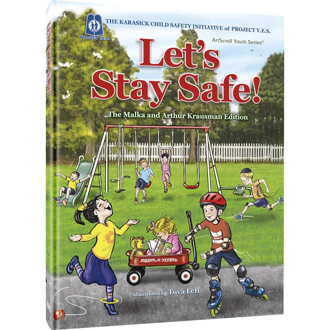 Let’s Stay Safe - Hardback {Books-Kids-Books for Children} Manchester Judaica