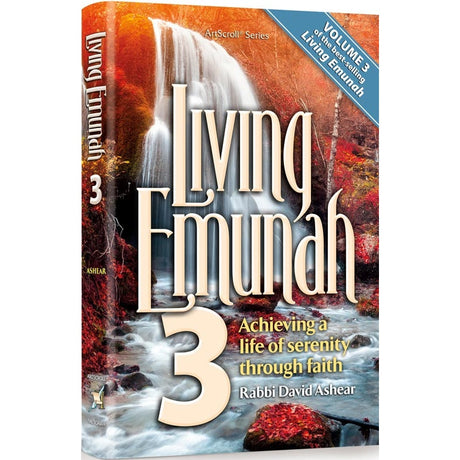 Living Emunah Volume 3 - Pocket Size Paperback {Books-English-Emunah And Bituchon} Manchester Judaica