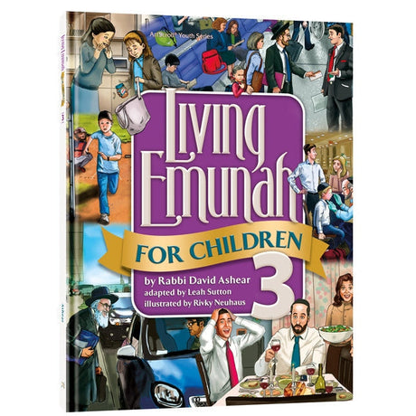 Living Emunah for Children Volume 3 {Books-Kids-Books for Children} Manchester Judaica
