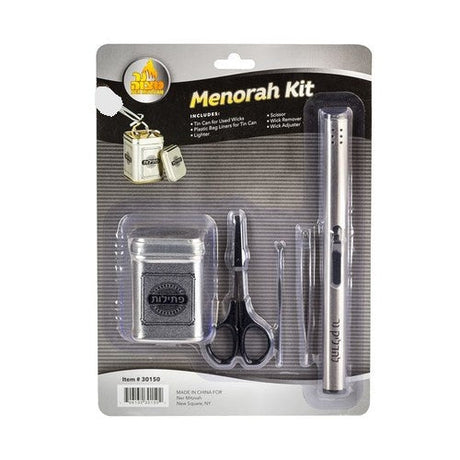 Menorah Kit {Holiday-Chanukah-Accessoris} Manchester Judaica