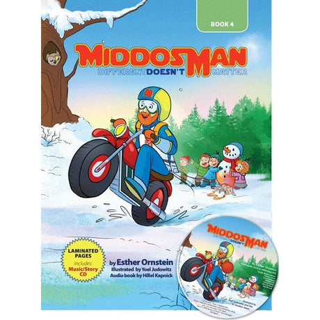 MiddosMan Vol. 4 {Books-Kids-Kids Reading Books} Manchester Judaica