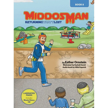MiddosMan Vol. 8 {Books-Kids-Kids Reading Books} Manchester Judaica
