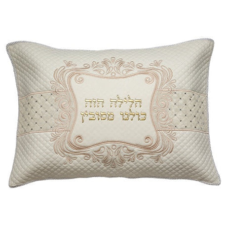 Pesach Pillow Cover 66425 {Holiday-Pesach-Matzah Tash & Pesach Set} Manchester Judaica