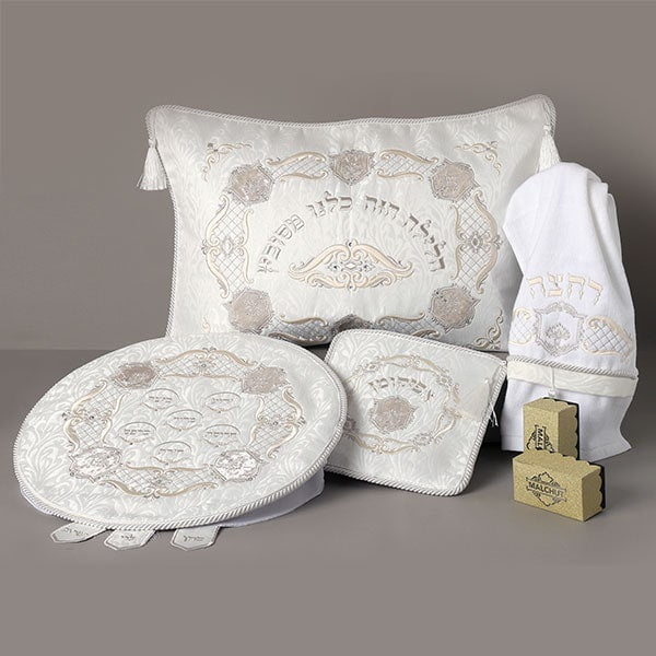 Pesach Set 537 {Holiday-Pesach-Matzah Tash & Pesach Set} Manchester Judaica