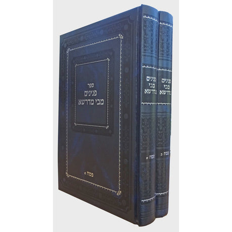 פנינים מבי מדרשא - פסח ב כרכים {ספרים-מועדים וזמנים-פסח} Manchester Judaica