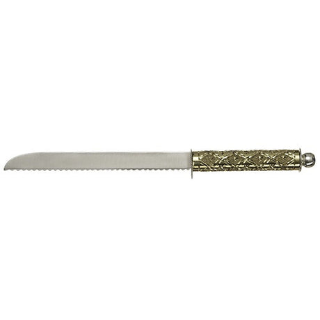 Shabbos Knife - With Golden Handle {Judaica-Tabletop-Knife & Accessories} Manchester Judaica