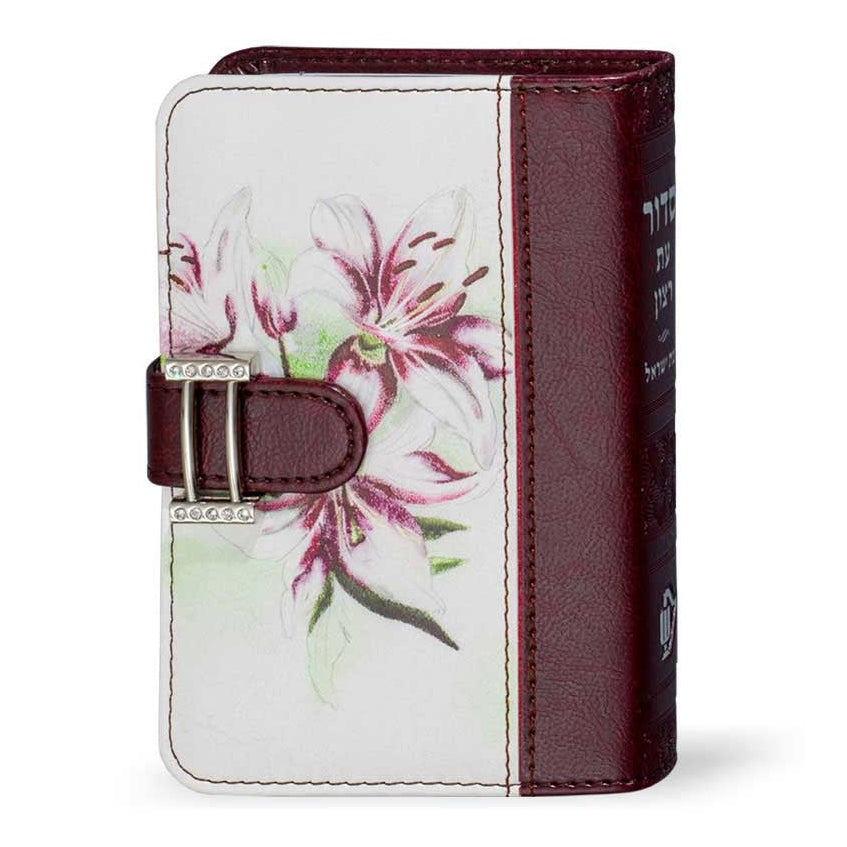 Siddur Brown Design - Sefard {ספרים-תפילות-סדור} Manchester Judaica