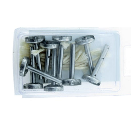 Silver Wick Holders #1 {Holiday-Chanukah-Wicks} Manchester Judaica