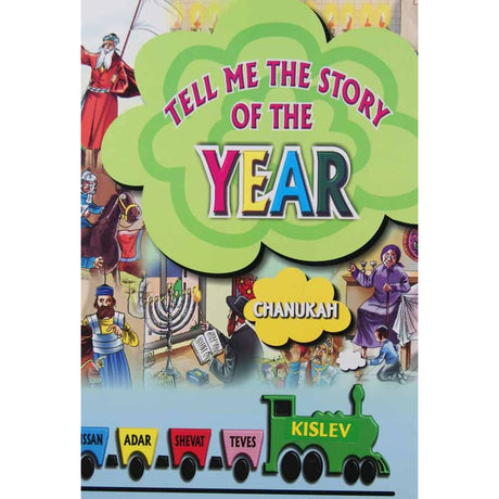 Tell me the story of the year kislev -chanukah {Holiday-Chanukah-kids books} Manchester Judaica