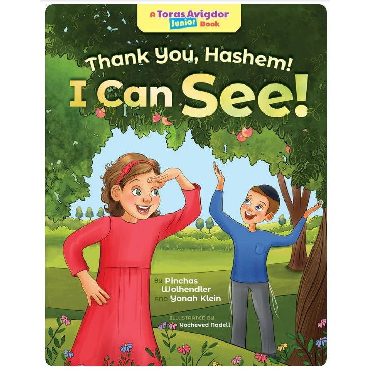 Thank You, Hashem! I Can See! {Books-Kids-Books for Children} Manchester Judaica