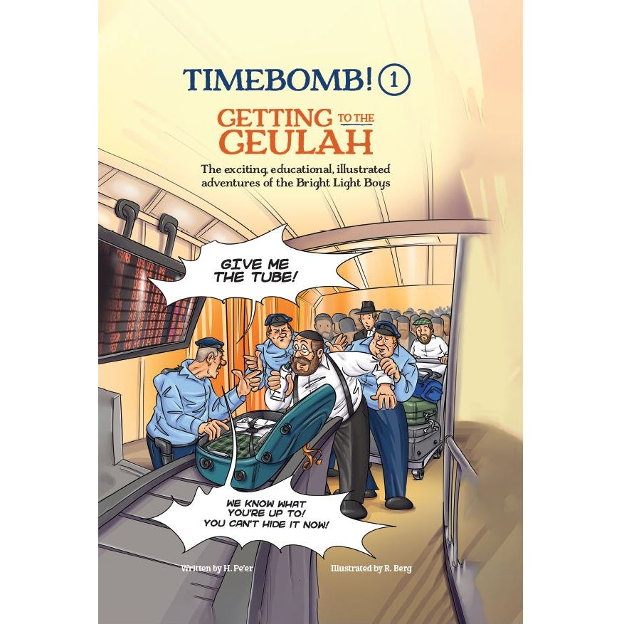 Timebomb! 1 - Getting to the Geulah (Comic Book) {Books-Kids-Comics} Manchester Judaica