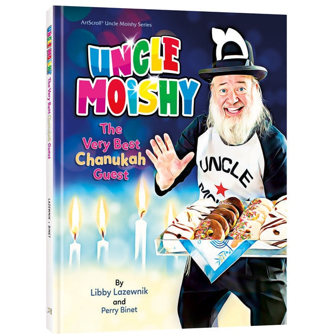 Uncle Moishy - The Very Best Chanukah Guest! {Holiday-Chanukah-kids books} Manchester Judaica