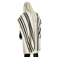 Tallis Rechalim - Black Stripes {Judaica-Clothing-Tallis} Manchester Judaica