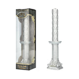 Havdalah Candle Pillar - Silver