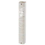 Plastic Mezuza 15 cm White