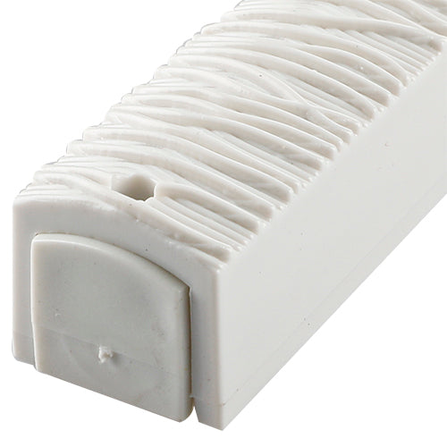 Plastic Mezuza 15 cm White