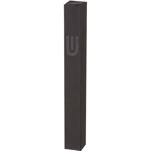 Aluminum Mezuzah 15 cm - Matte Black, Printed "SHIN" {Judaica-Home-Mezuzah Holder} Manchester Judaica