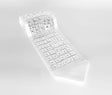 Atarah Diamond - 4 Rows {Judaica-Clothing-Atarah} Manchester Judaica