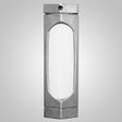 Kosherlamp® Max Shabbos Lamp - Brushed Steel {Judaica-Shabbos-Kosher Lamp} Manchester Judaica