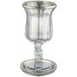 Elegant Crystal Eliyahu Cup 25 cm {Holiday-Pesach-Kos Shel Eliyahu} Manchester Judaica