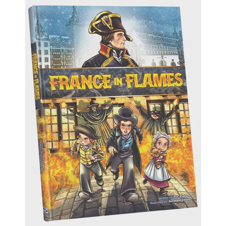 France In Flames - Comic {Books-Kids-Comics} Manchester Judaica