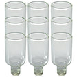 Glass Oil Cups - Narrow {Judaica-lecht-Glasses & Accessories} Manchester Judaica