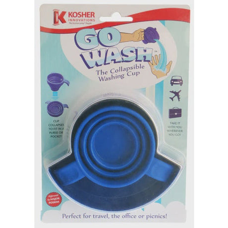 Go Wash™ - The Collapsible Washing Cup {Judaica-Home-Washing Cup} Manchester Judaica