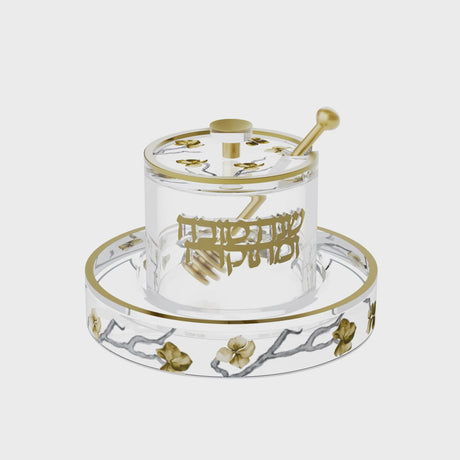 Golden Branch Honey Dish