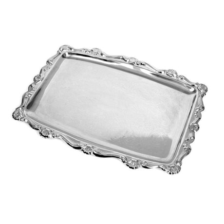 Large nickel tray {Judaica-Lecht-Lecht Trays} Manchester Judaica