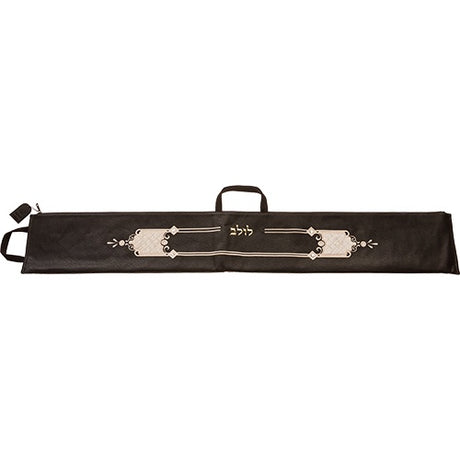 Leather-Like Lulav Holder 116x19 cm {Holiday-Sukkah-Lulav Holder} Manchester Judaica