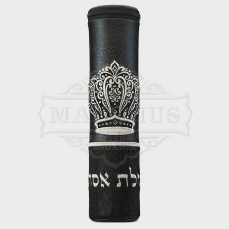 Megillah Holder 40cm - 1040 Black {Holiday-Purim-Megilah Holder} Manchester Judaica