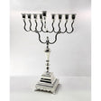 Silver Plated Menorah 42cm. {Holiday-Chanukah-Menorah} Manchester Judaica