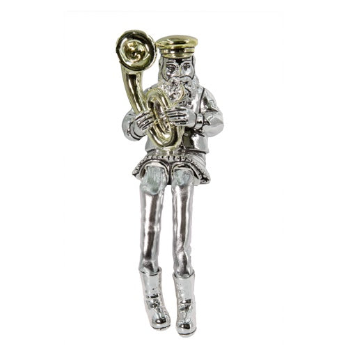 Sitting Figurine 26cm- Tuba Player {Judaica-Home-Polyresin Sitting} Manchester Judaica